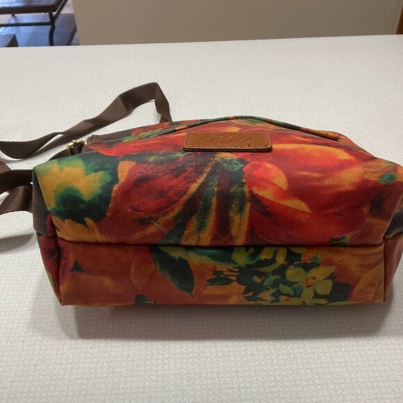 Patricia Nash Fall Floral Coated Canvas Crossbody - Picture 5 of 11